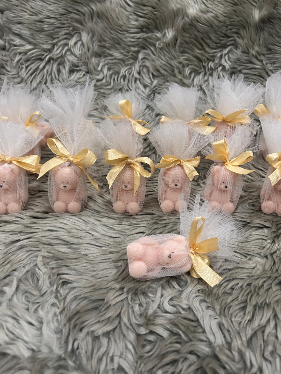 Glowora Mini Teddy Bear Scented Candle Set