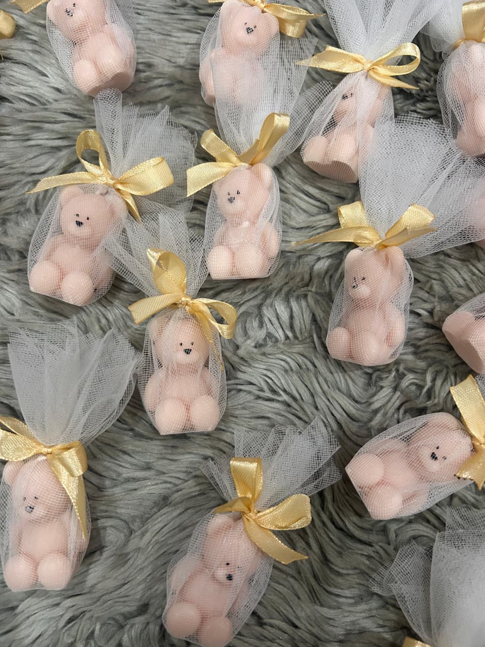 Glowora Mini Teddy Bear Scented Candle Set