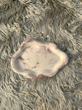 Handmade Jesmonite Marble Trinket Tray