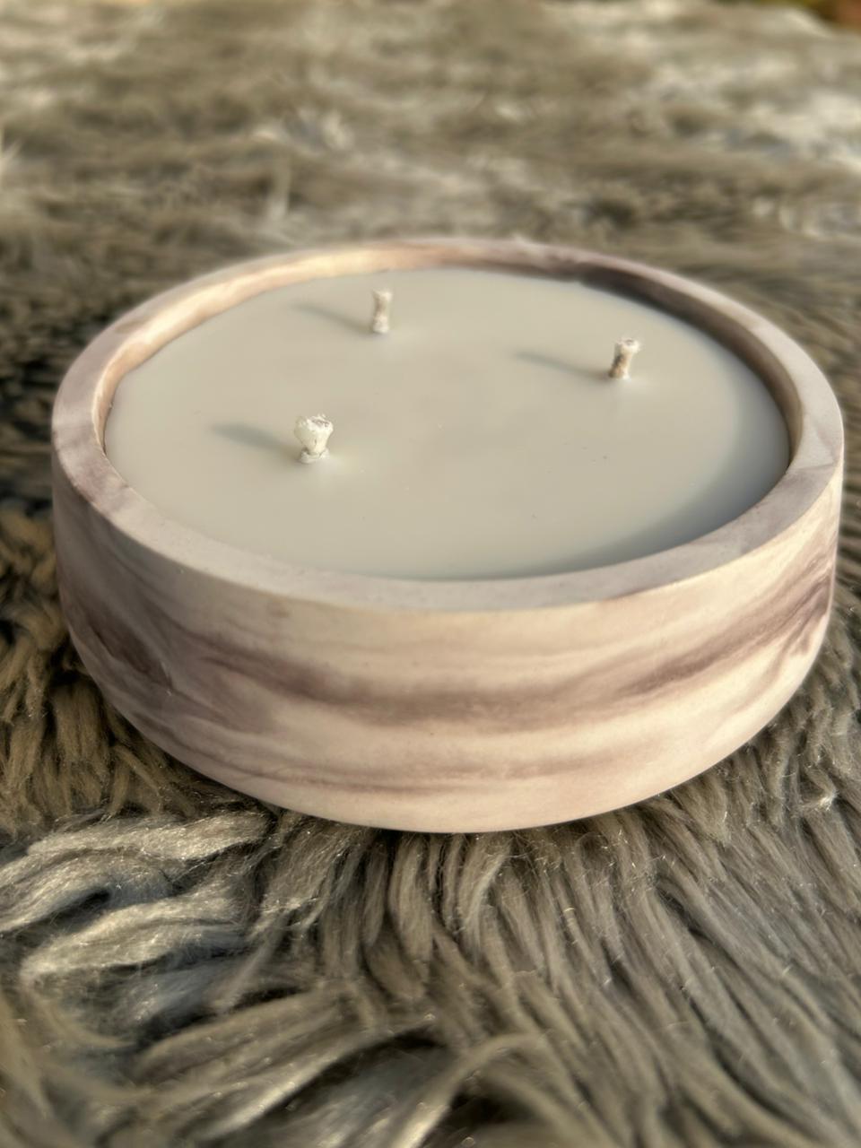 Luxury Jesmonite Scented Candle